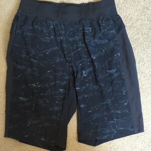lululemon athletica Black Camo Men Shorts